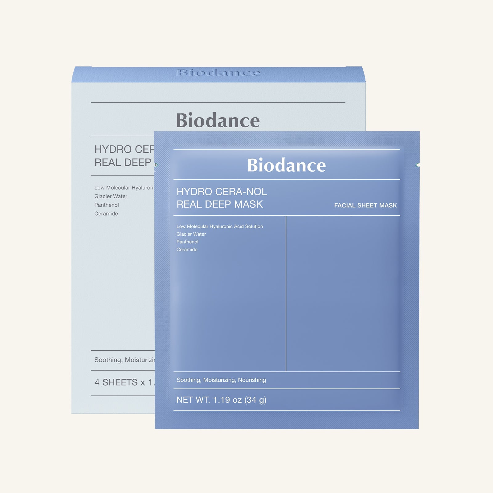 BIODANCE Hydro Cera-Nol Real Deep Mask embalaža