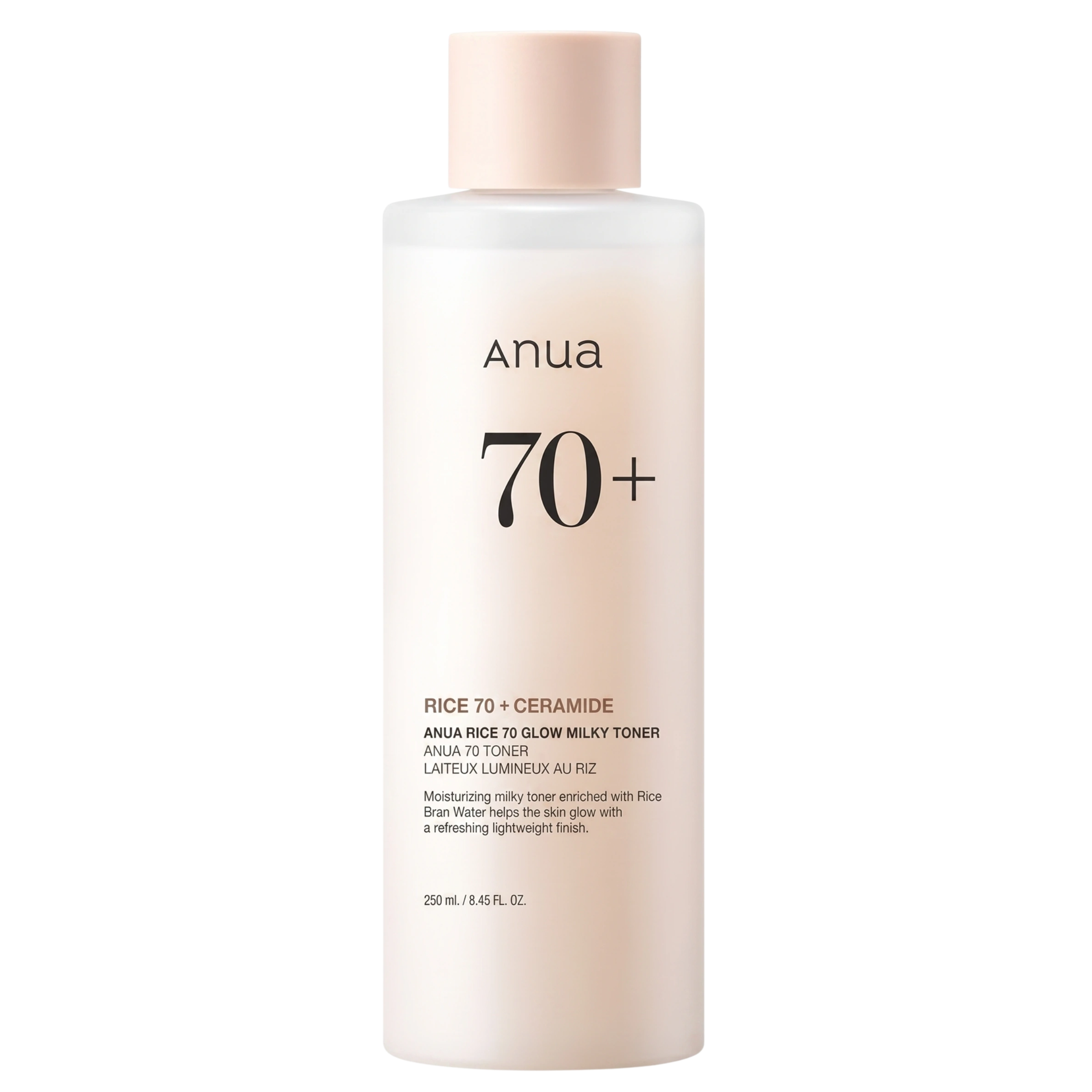 ANUA Rice 70 Glow Milky Toner - posvetlitveni mlečni tonik z rižem za sijočo kožo