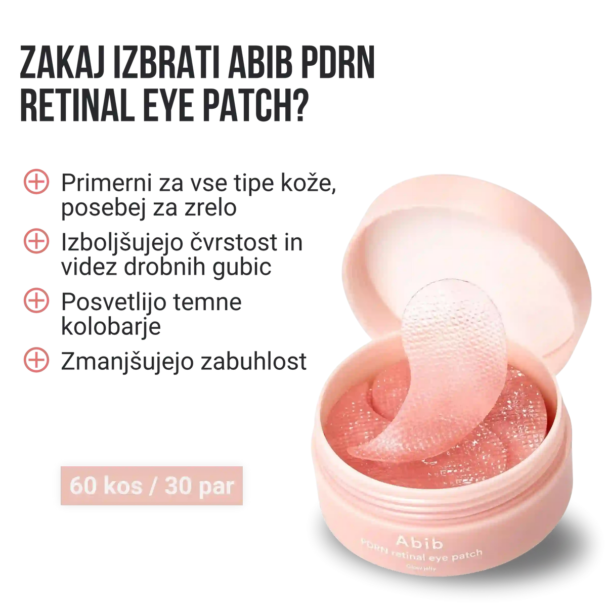 ABIB PDRN Retinal Eye Patch Glow Jelly