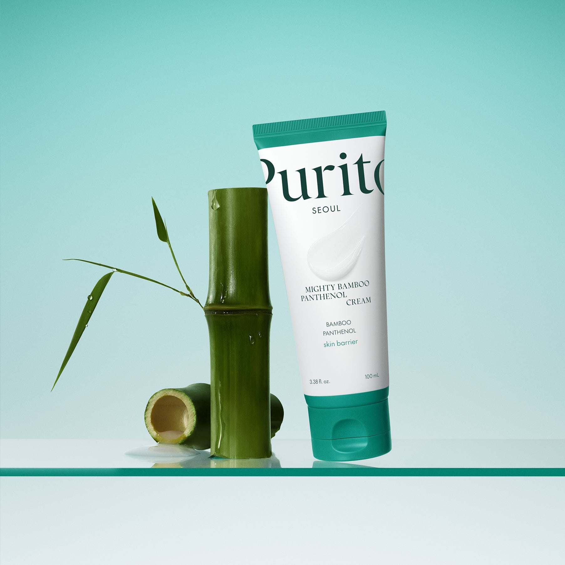 PURITO Seoul Mighty Bamboo Panthenol Cream - korejska kozmetika