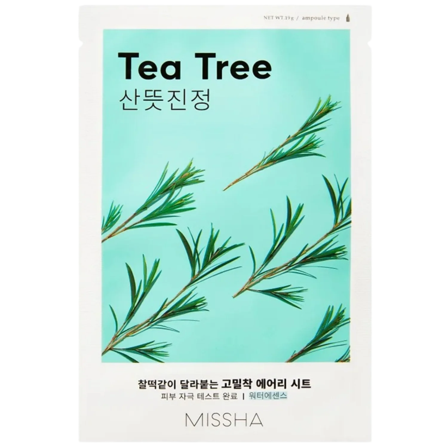 MISSHA Airy Fit Sheet Mask Tea Tree — sheet maska s tea tree