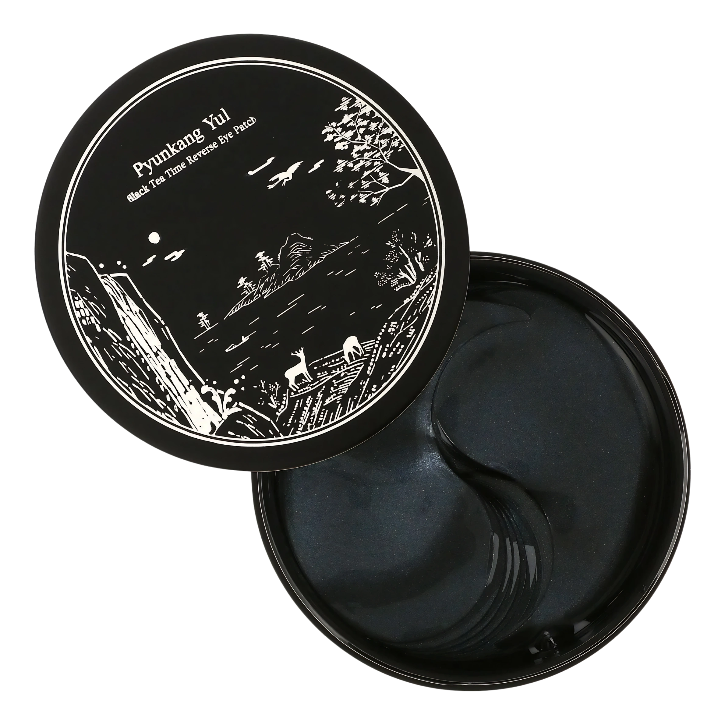 PYUNKANG YUL Black Tea Time Reverse Eye Patch - obliži s črnim čajem za predel okoli oči