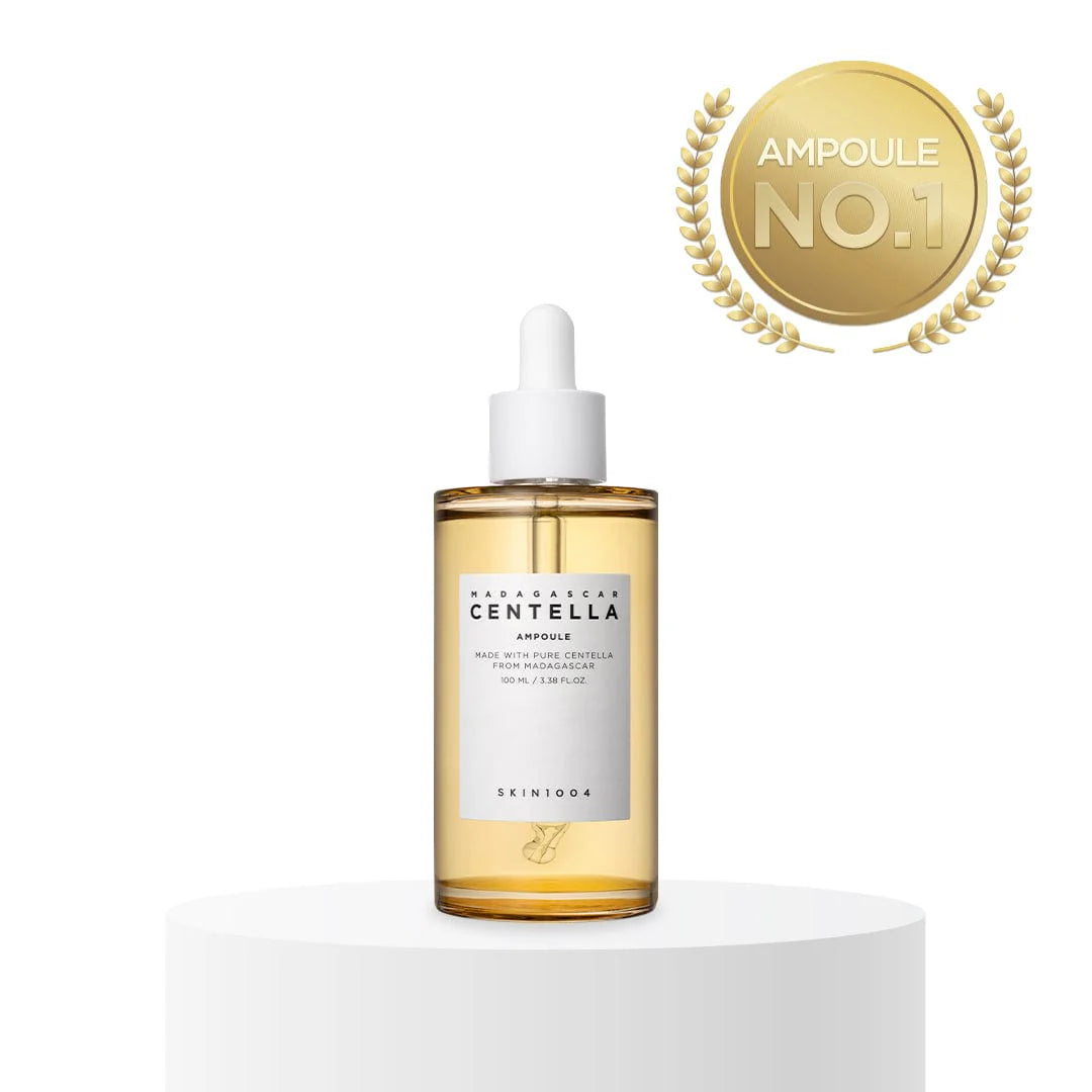 SKIN1004 Madagascar Centella Ampoule — pomirjujoča ampula s centello