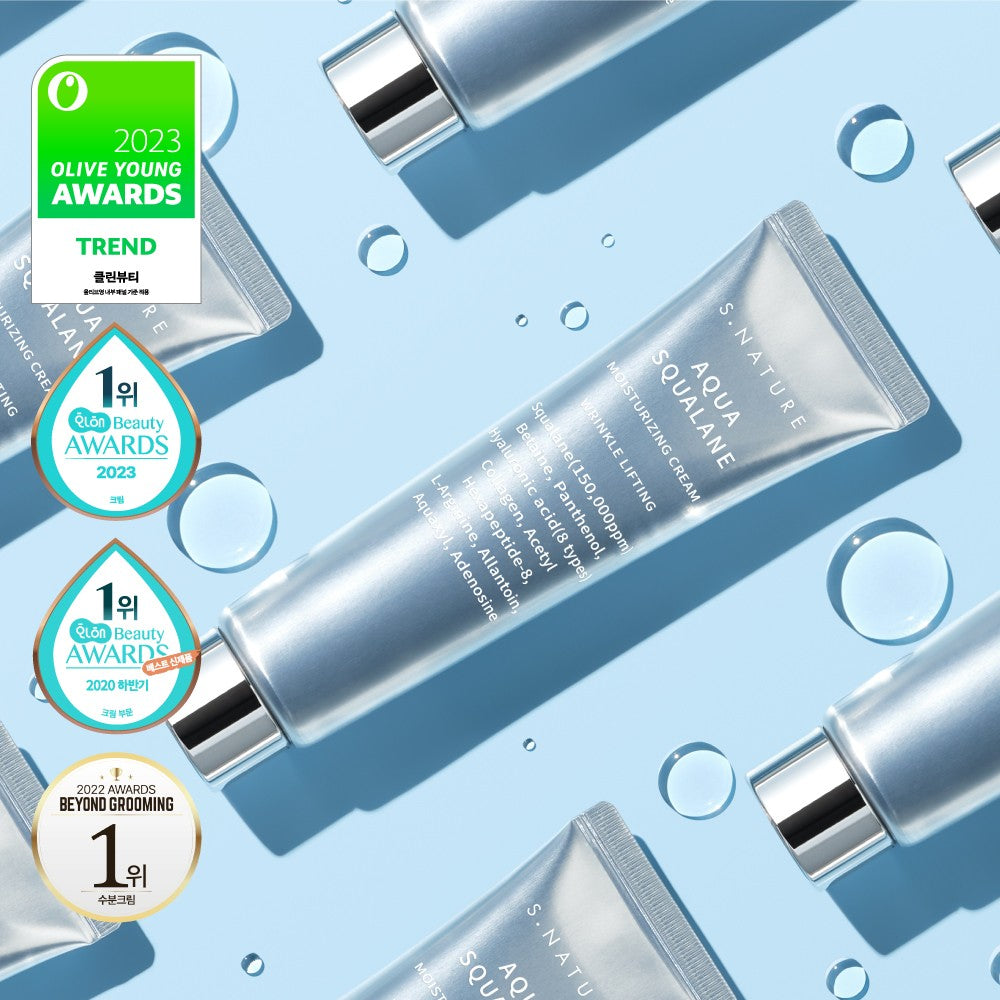S.NATURE Aqua Squalane Moisturizing Cream — vlažilna krema s skvalanom