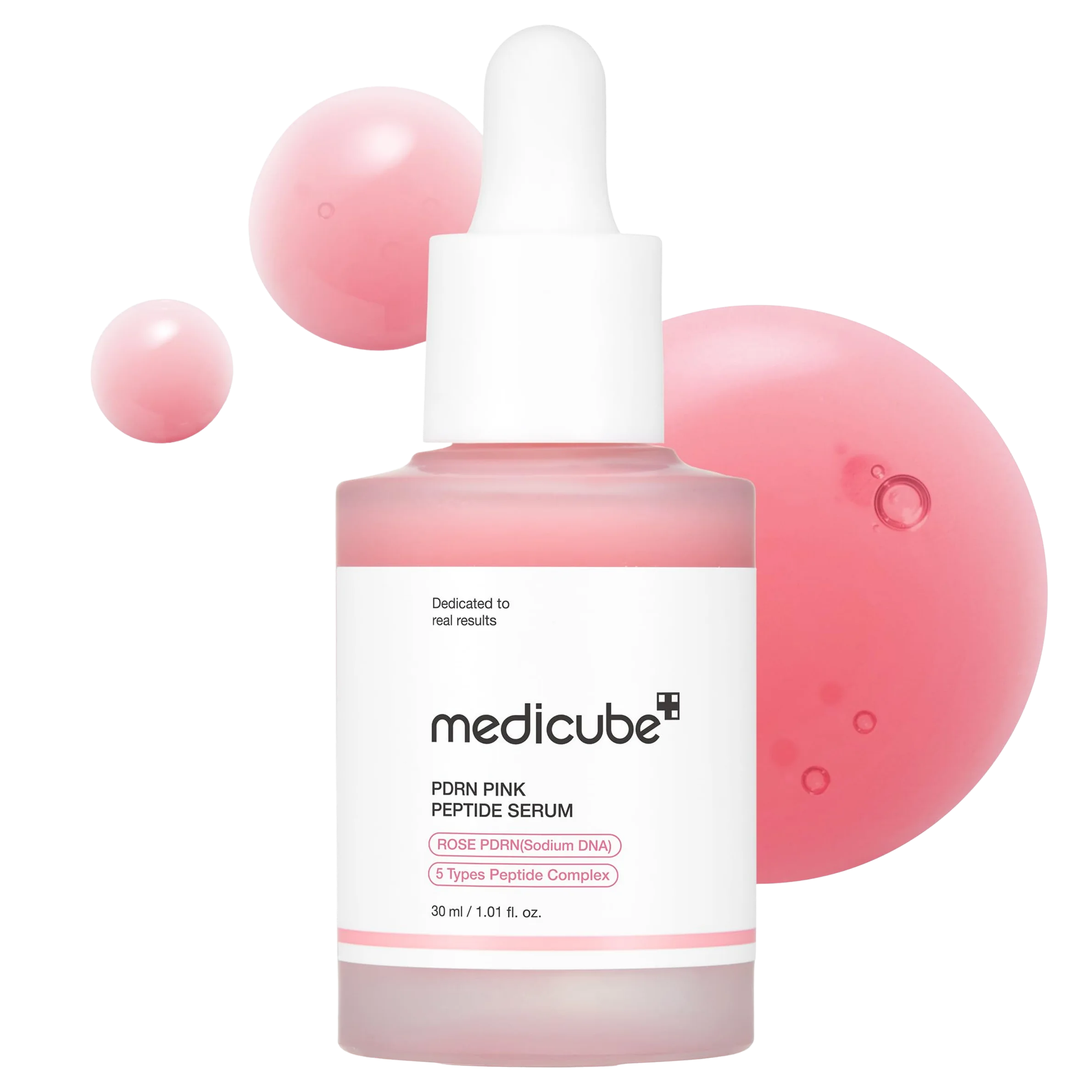 medicube PDRN Pink Peptide Serum - serum s PDRN za elastičnost in sijaj kože