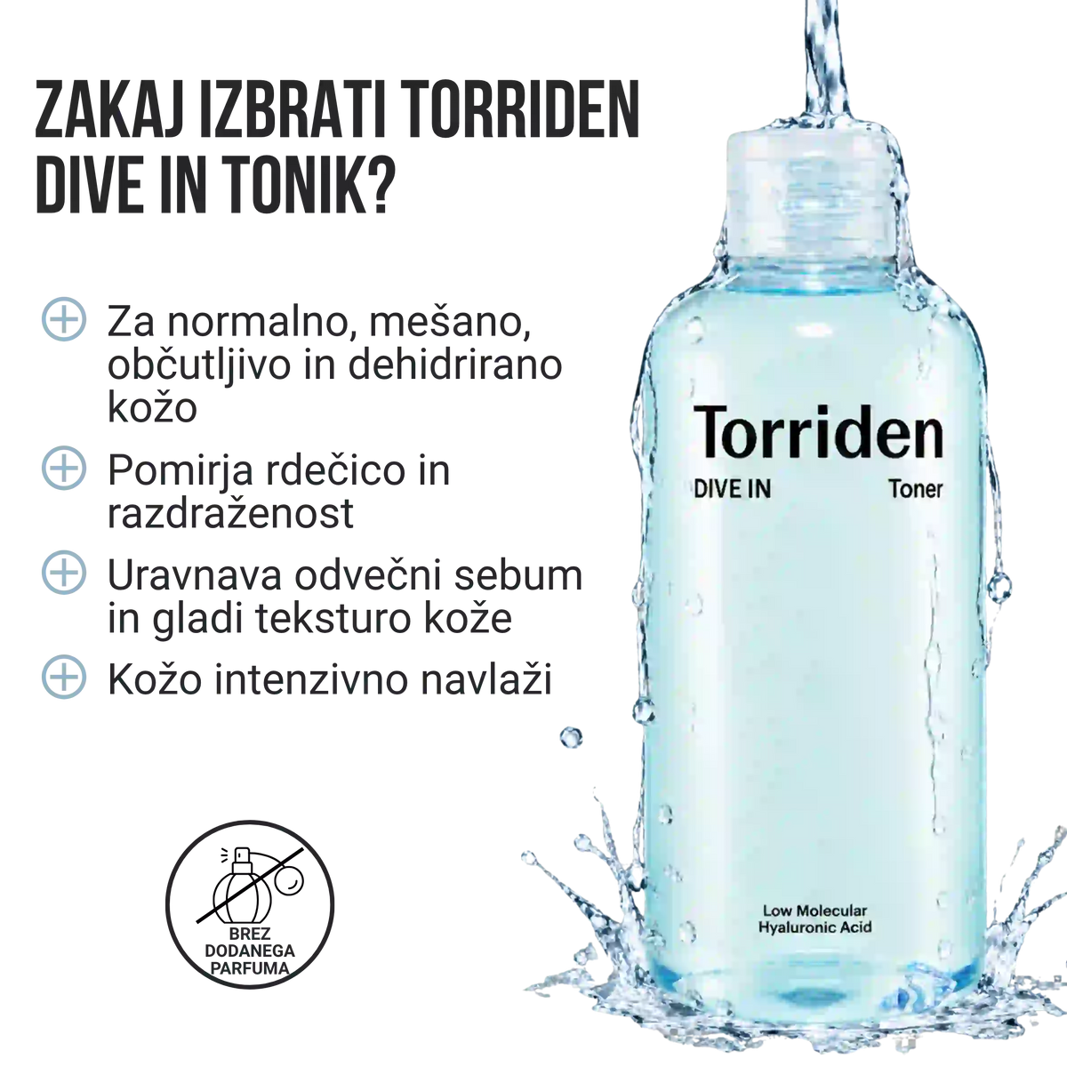 TORRIDEN Dive-in Low Molecule Hyaluronic Acid Toner