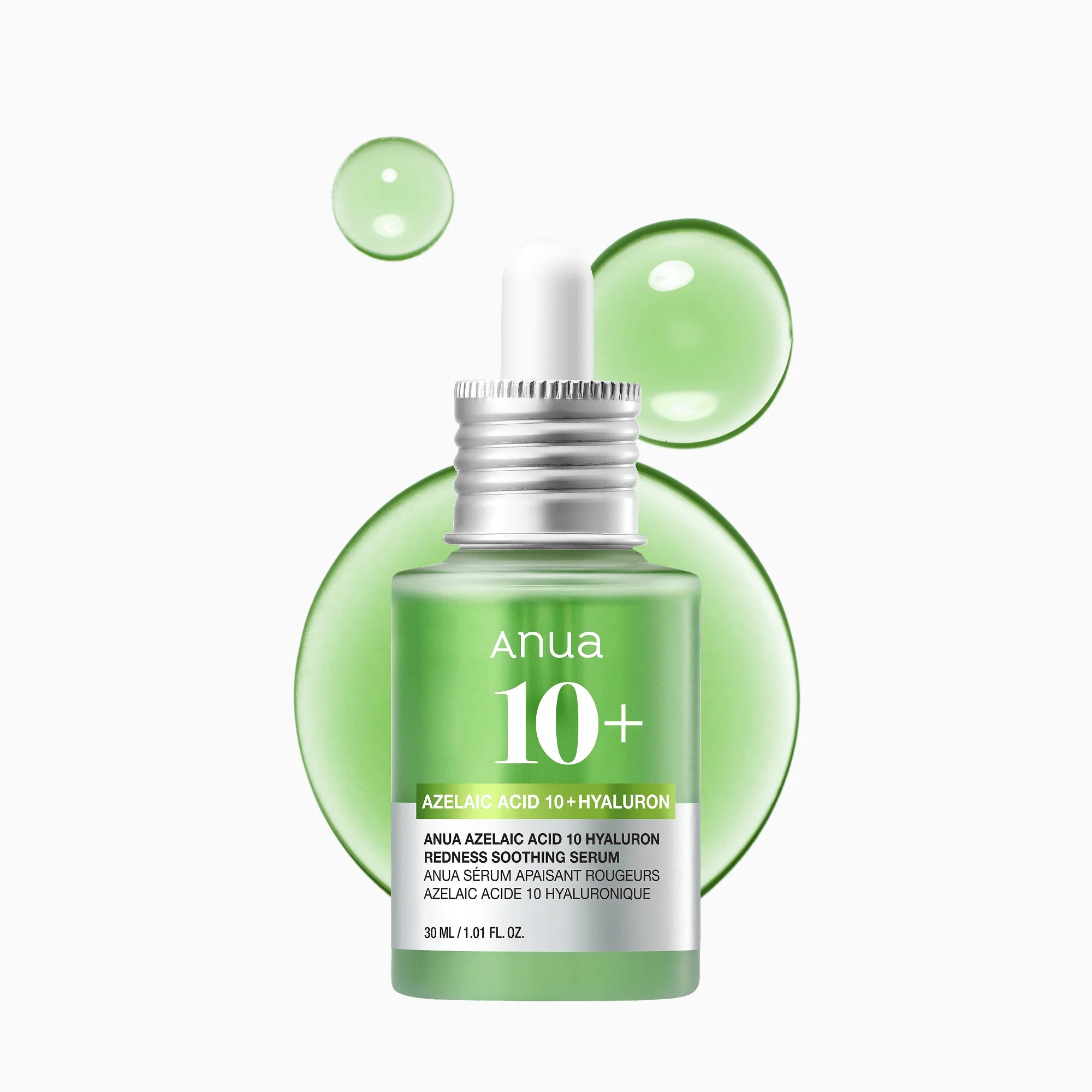 ANUA Azelaic Acid 10 Hyaluron Redness Soothing Serum — serum z azelaično kislino