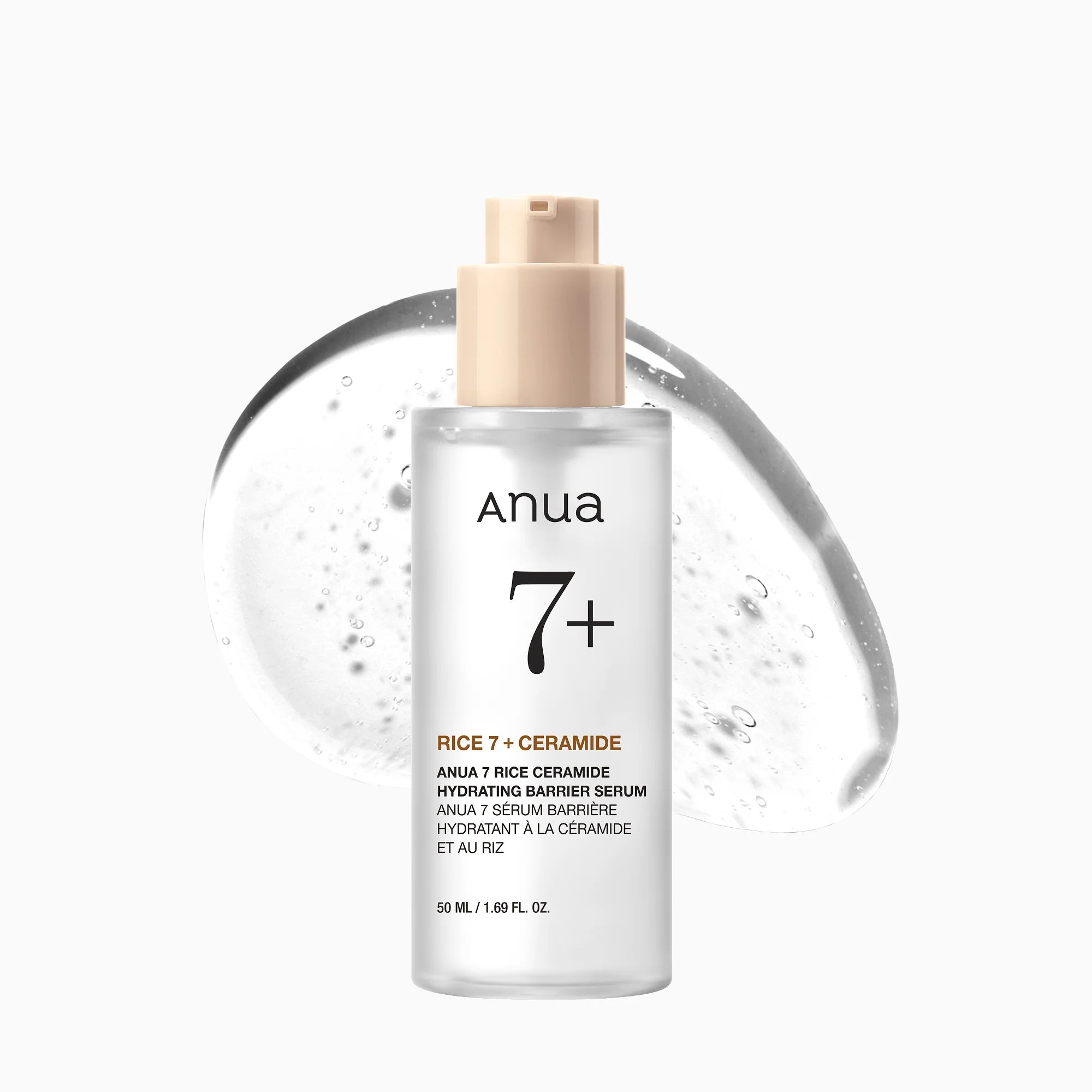 ANUA Rice Ceramide 7 Hydrating Barrier Serum — vlažilni serum s ceramidi