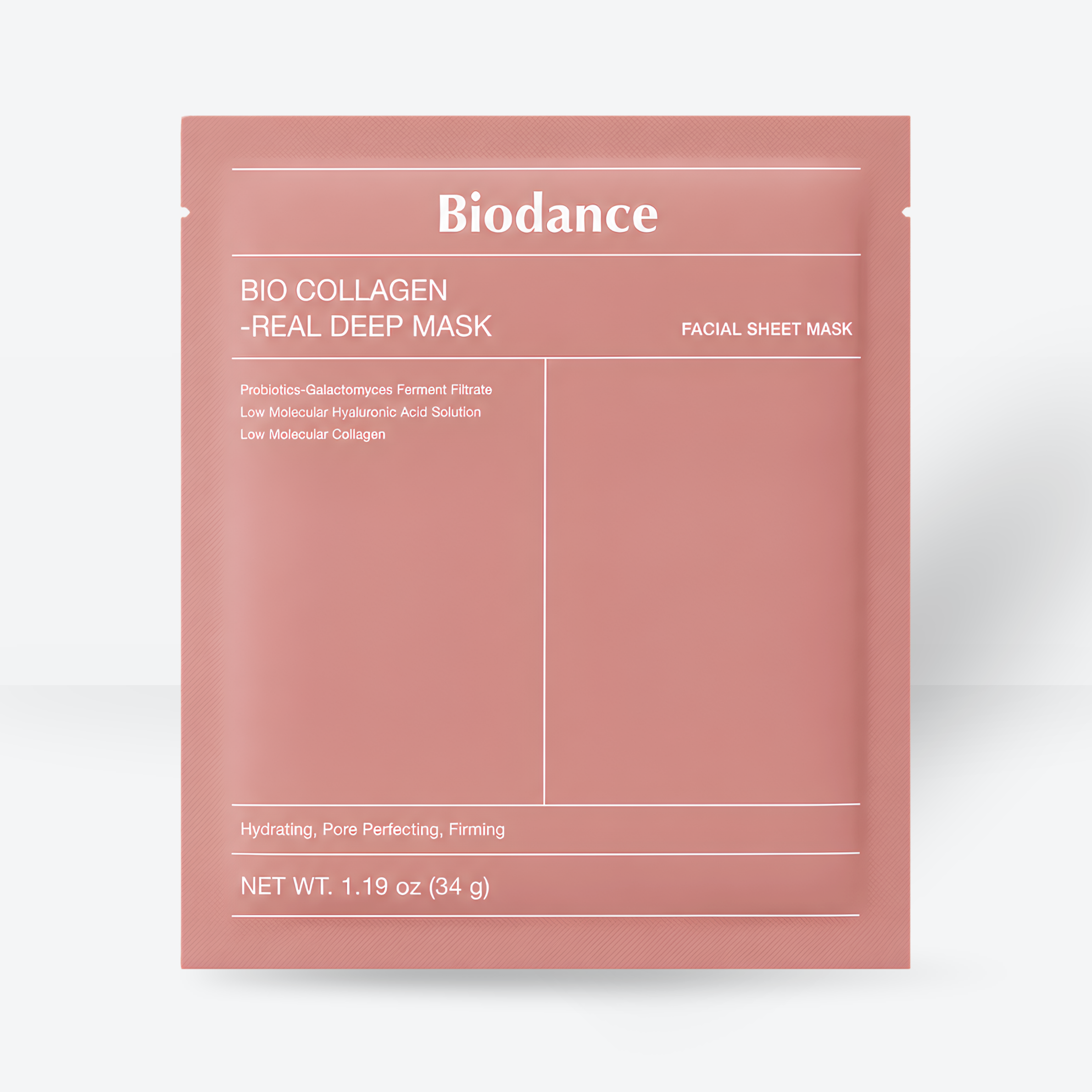 BIODANCE Bio-Collagen Real Deep Mask - korejska kozmetika dglow