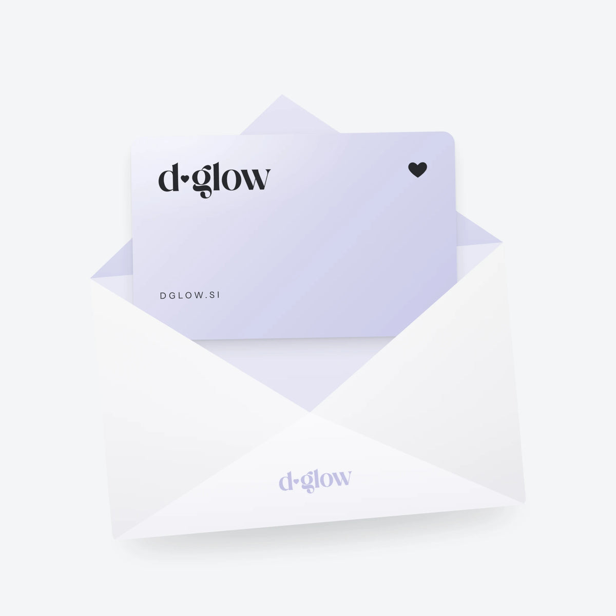 Darilna kartica dglow za korejsko kozmetiko