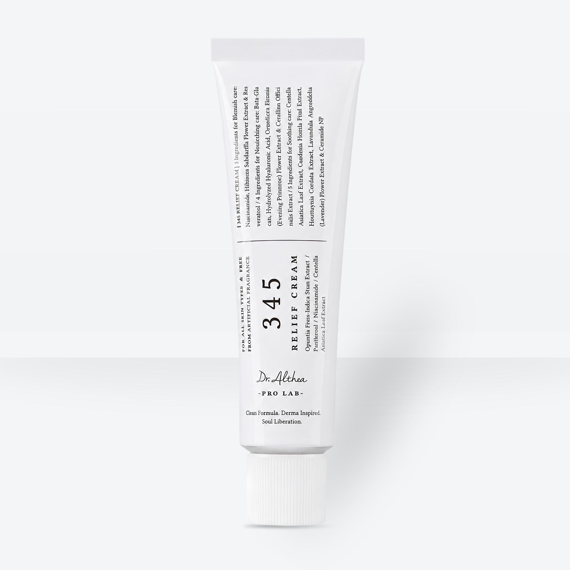 Dr. Althea 345 Relief Cream pomirjujoča krema za obraz z niacinamidom in centello - korejska kozmetika dglow