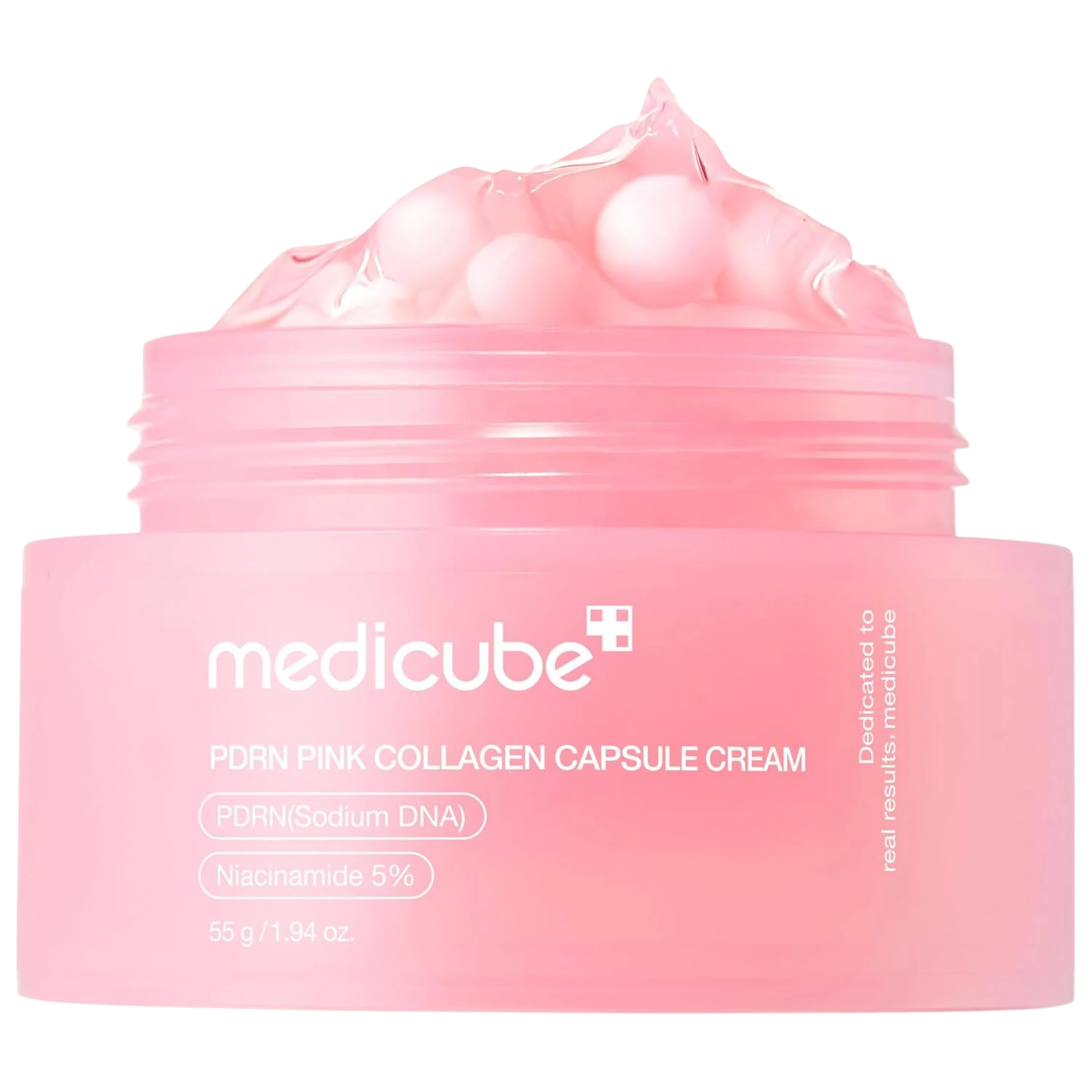 MEDICUBE PDRN Pink Collagen Capsule Cream — kapsulna krema s PDRN