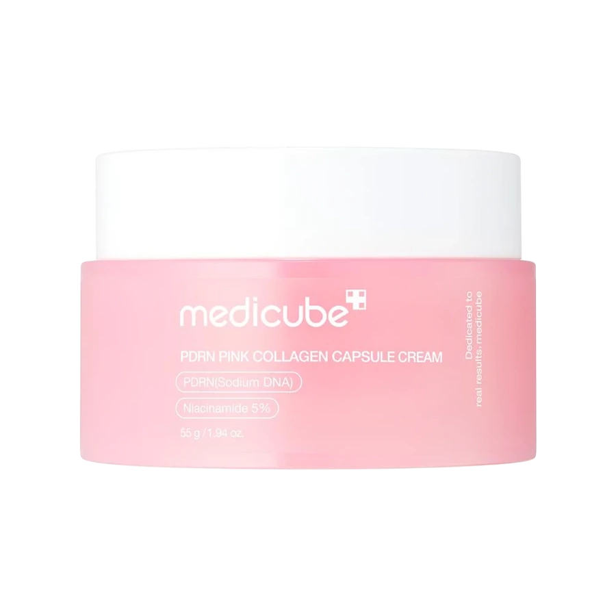 MEDICUBE PDRN Pink Collagen Capsule Cream — kapsulna krema s PDRN