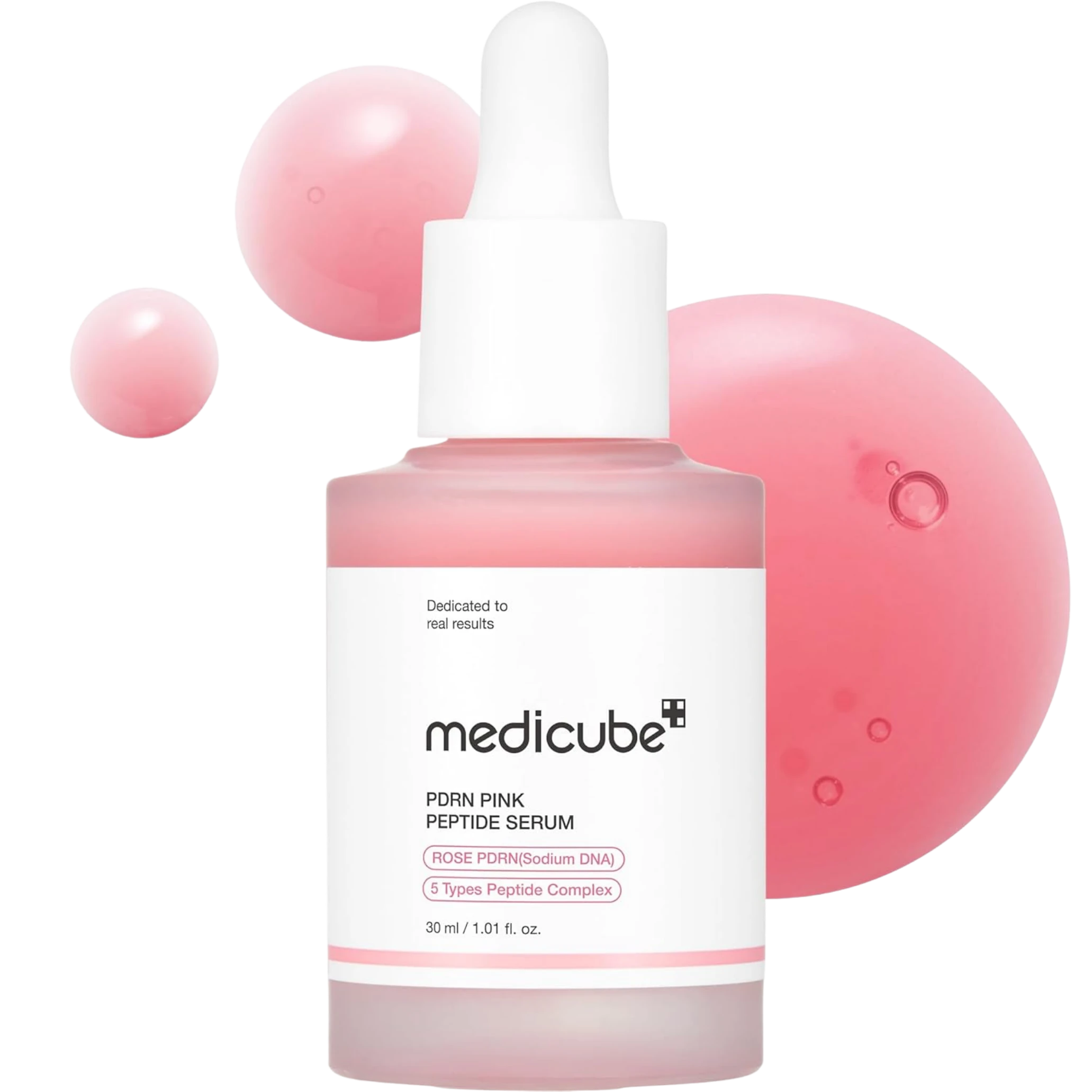 MEDICUBE PDRN Pink Peptide Serum — anti-age serum s PDRN in peptidi