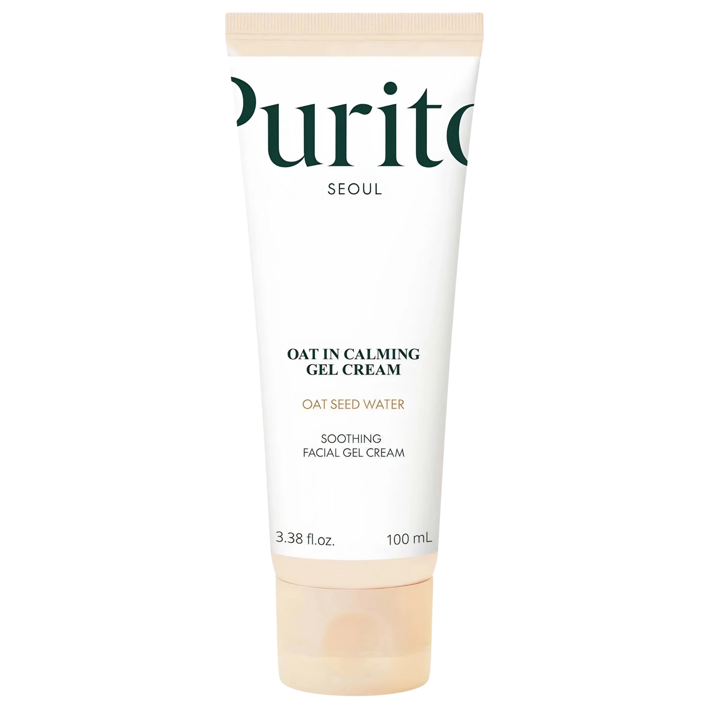 PURITO Seoul Oat In Calming Gel Cream - tuba pomirjujoče gel kreme z ovsenim semenom 100 ml