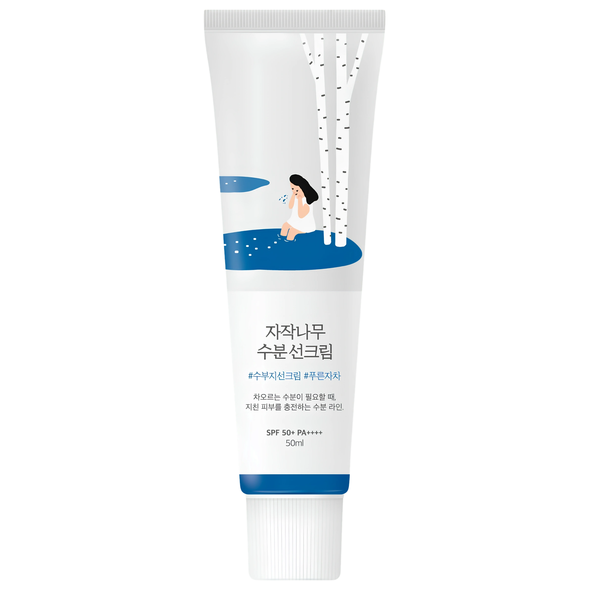 ROUND LAB Birch Juice Moisturizing Sunscreen SPF50+ - vlažilna sončna krema z brezovim sokom