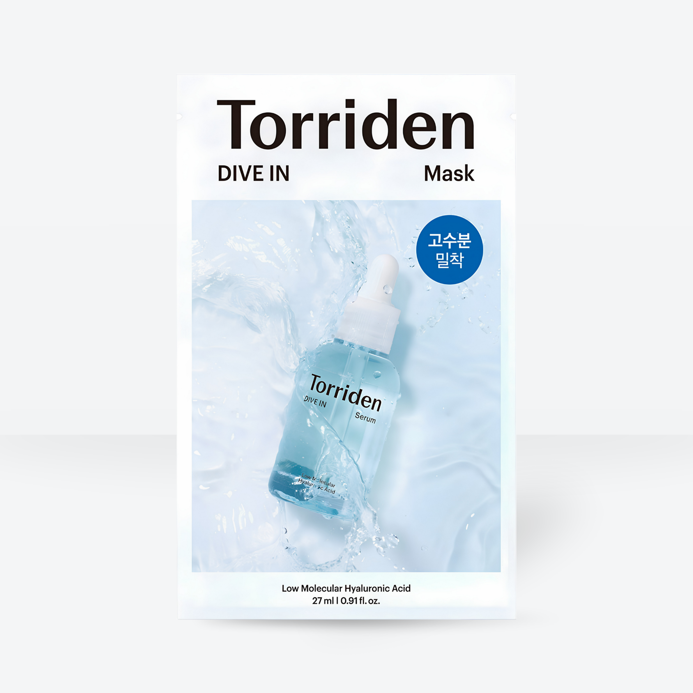 Torriden Dive-in Low Molecular Hyaluronic Acid Mask - korejska kozmetika dglow